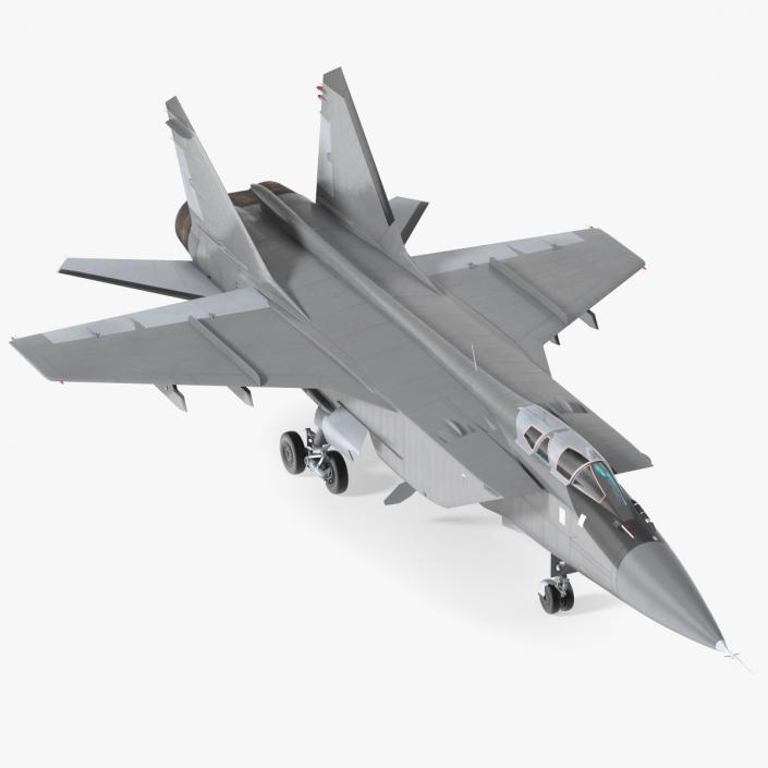 3D Supersonic Interceptor Aircraft