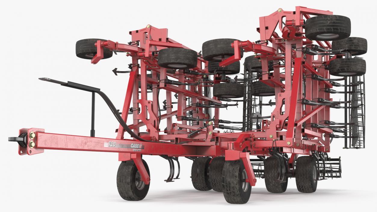 3D CASE Tiger-Mate 255 Field Cultivator Rigged model