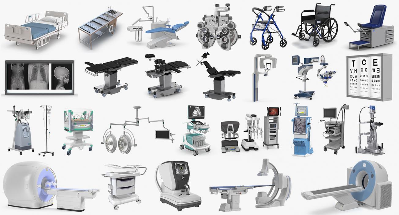 3D model Medical Equipment Collection 5