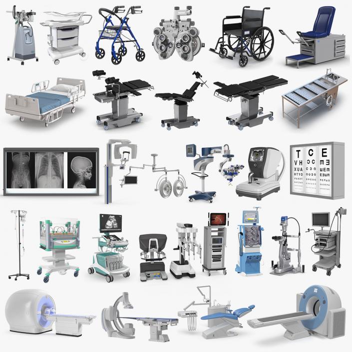 3D model Medical Equipment Collection 5