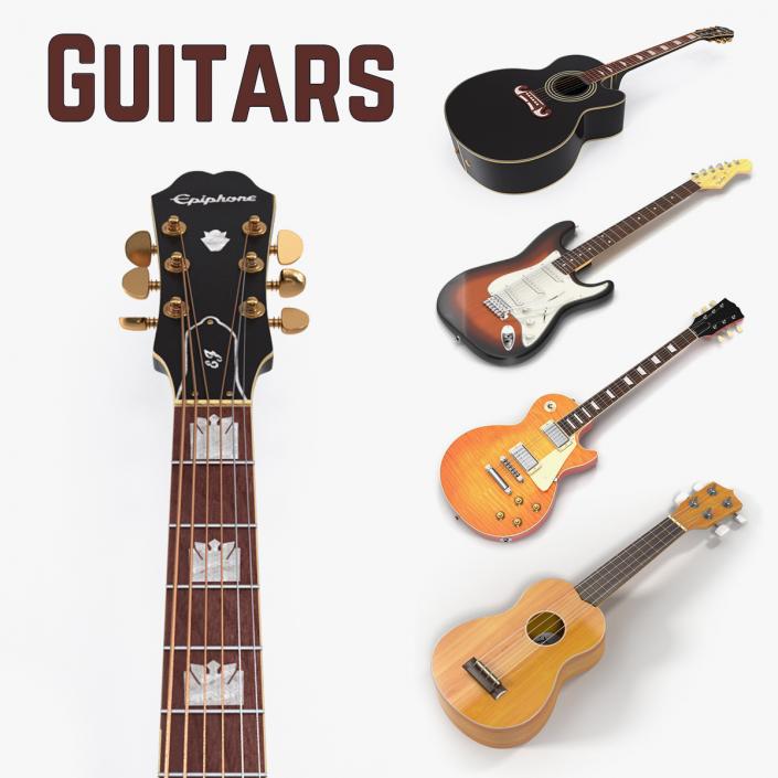 3D model Guitars Collection 2