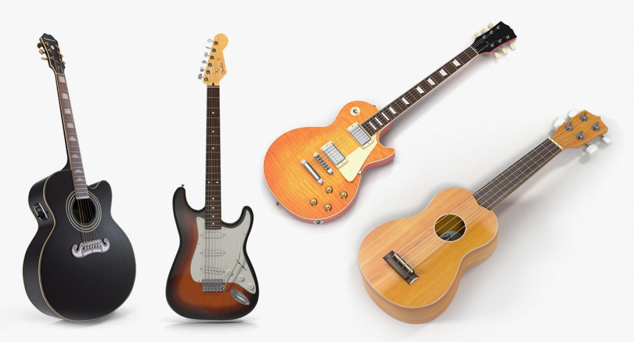 3D model Guitars Collection 2