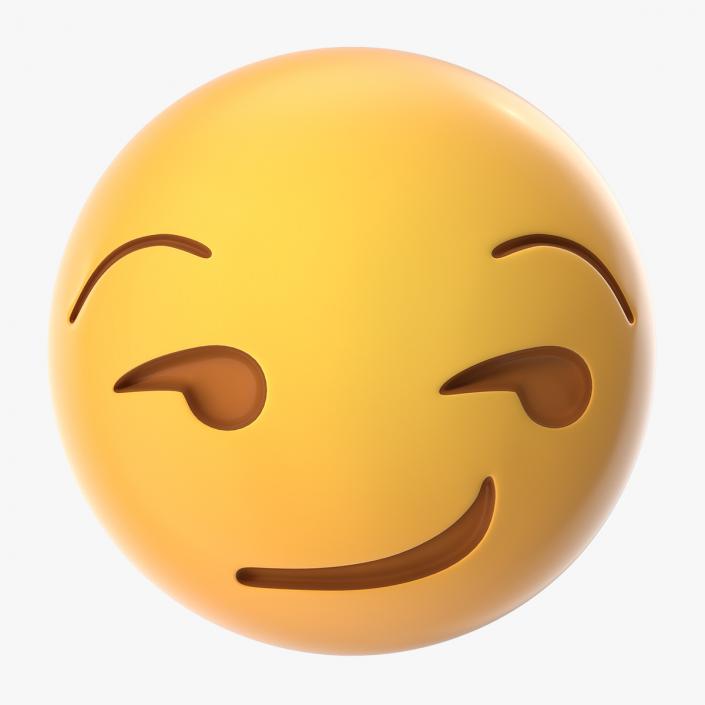 3D Smirk Emoji