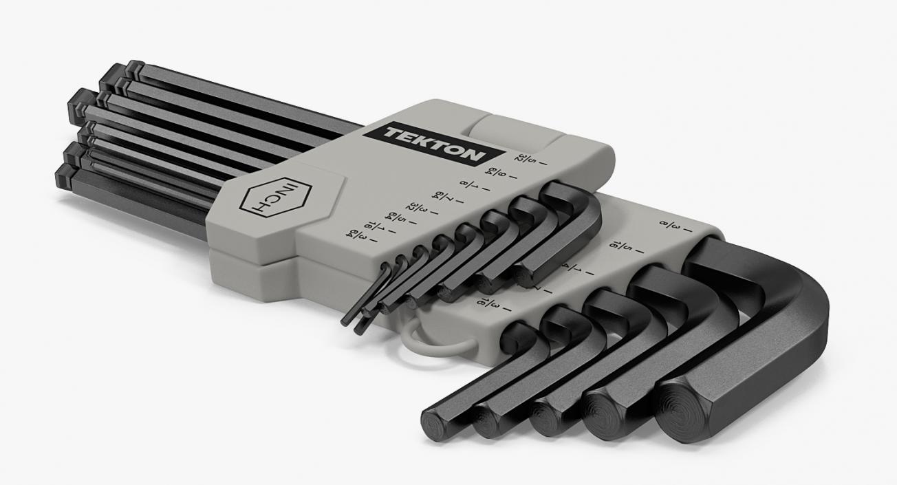 TEKTON Hex Key Wrenches Set 3D