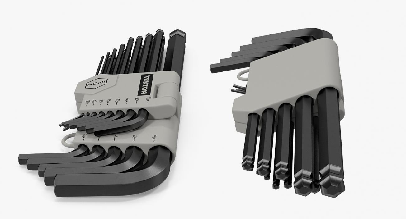 TEKTON Hex Key Wrenches Set 3D