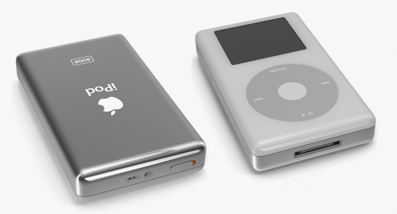 Portable Music Players Big Collection 3D