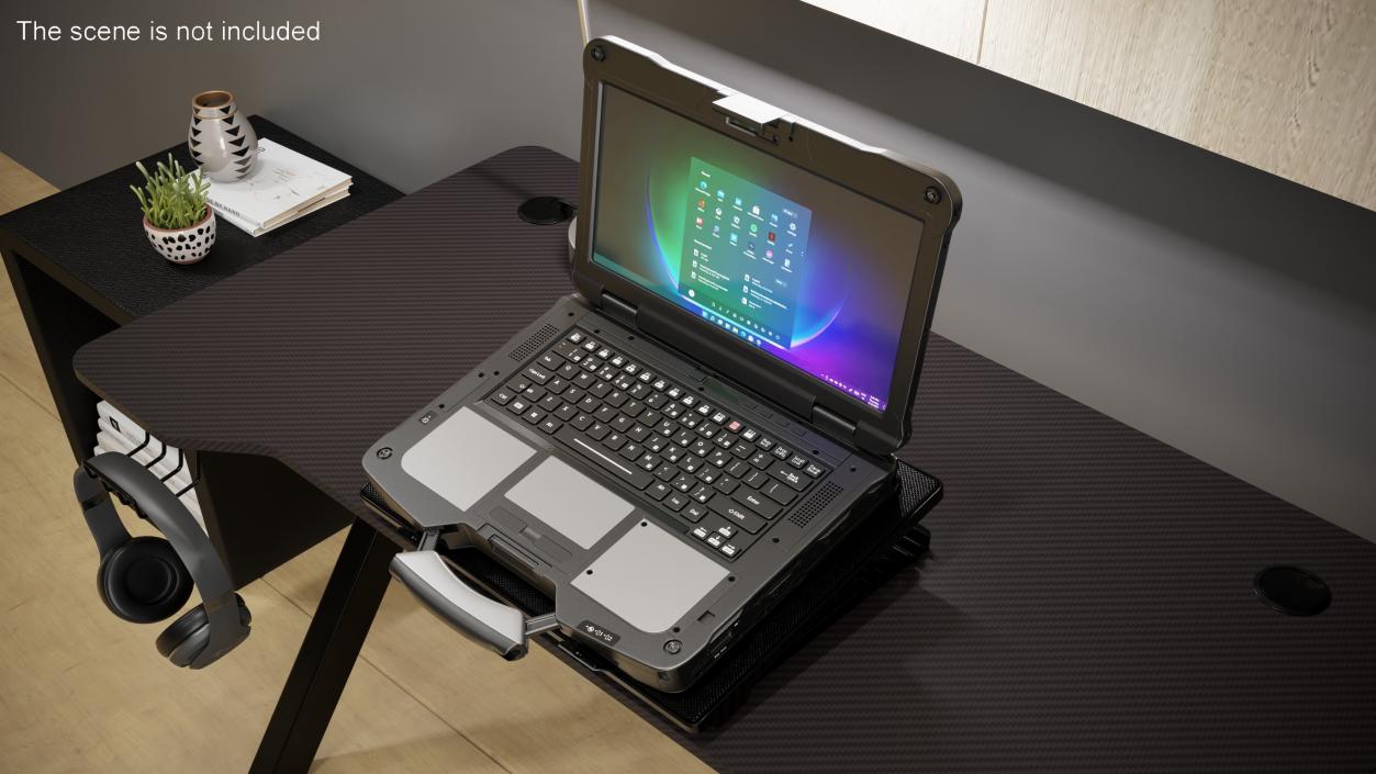 3D model Activated Laptop Cooling Stand