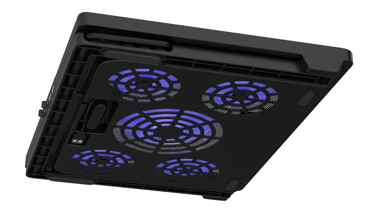 3D model Activated Laptop Cooling Stand