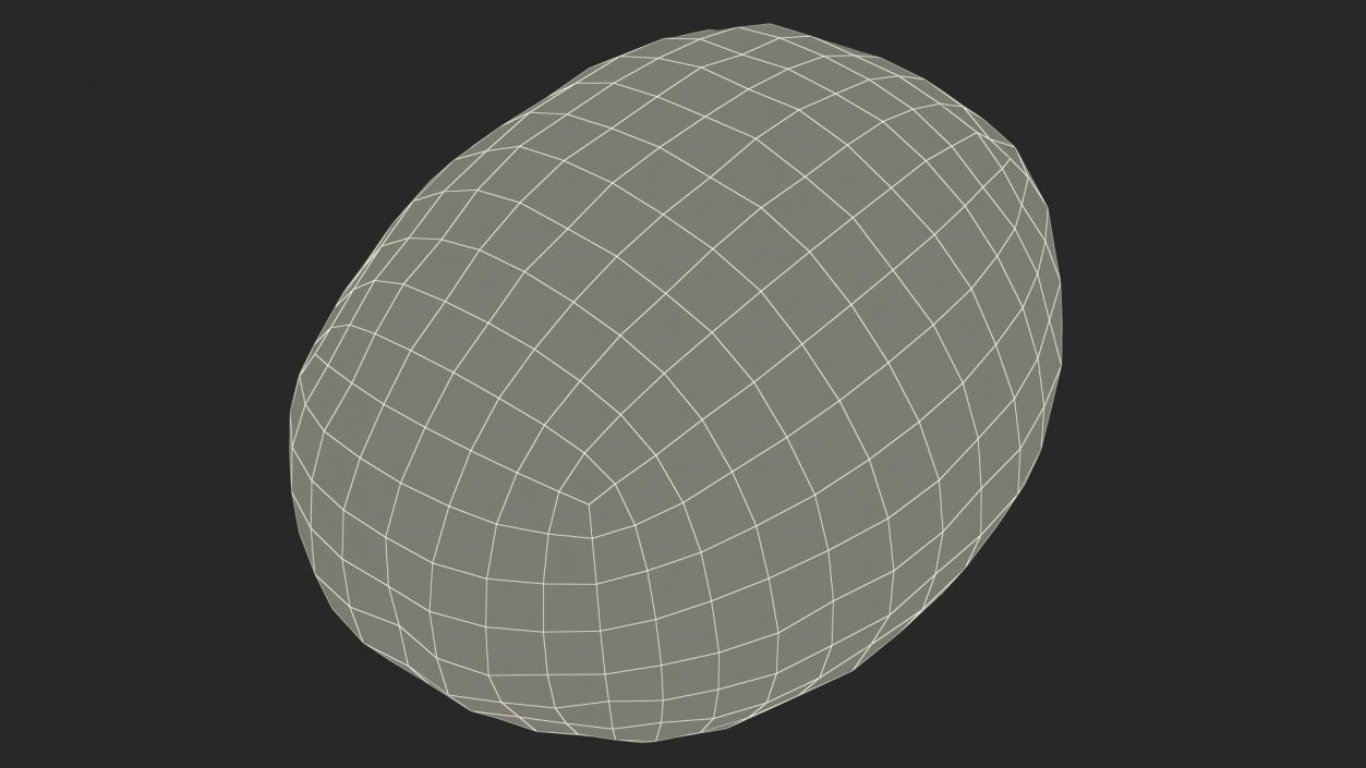 3D model Shea Nut Peeled