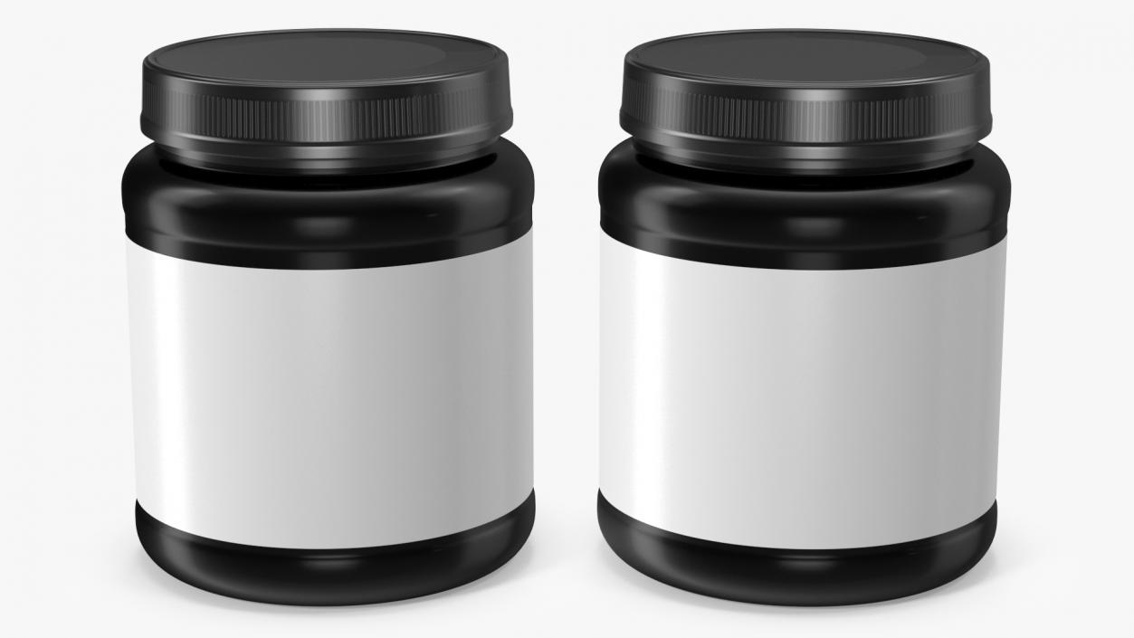 Empty Pill Bottles Collection 3D model