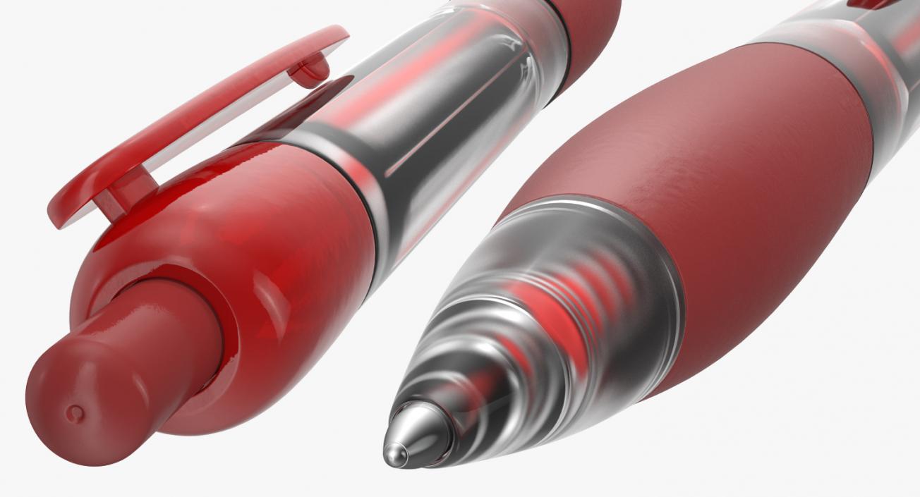 Red Ball Pen 3D