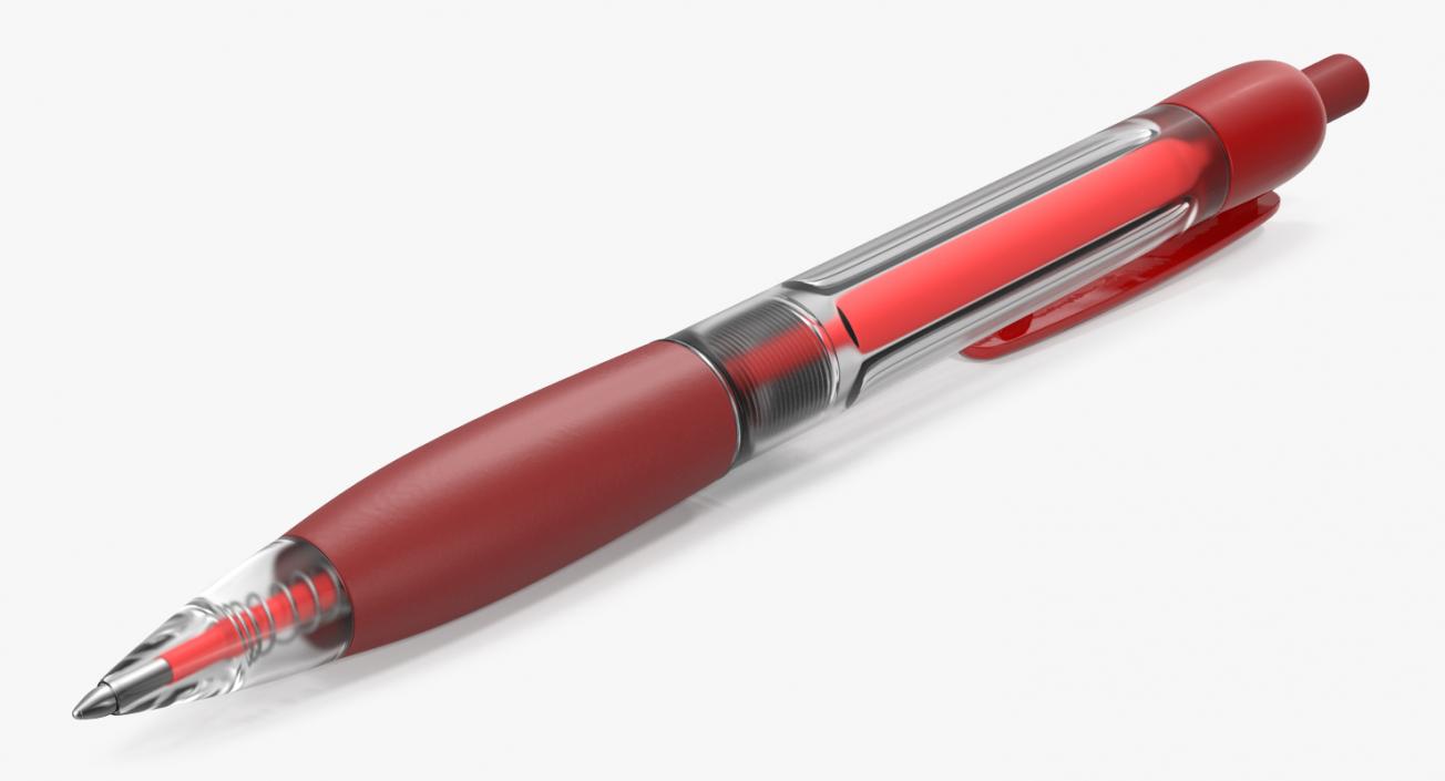 Red Ball Pen 3D