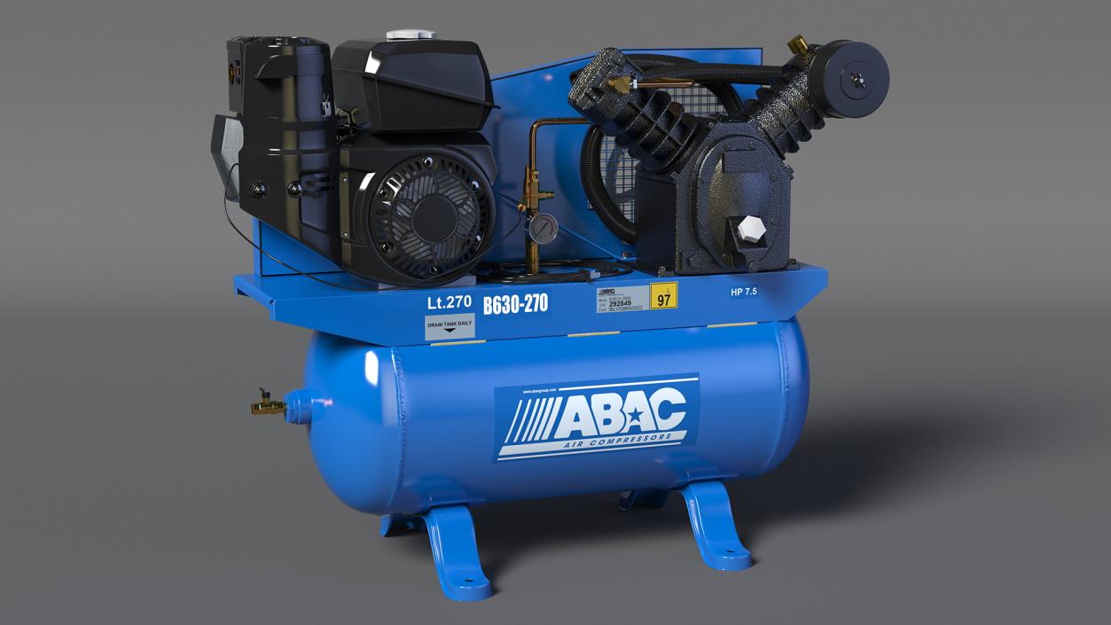 3D Air Compressor Abac 2