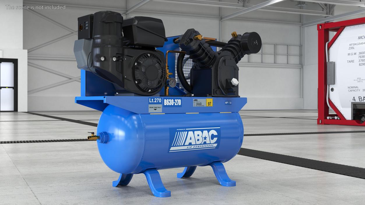 3D Air Compressor Abac 2