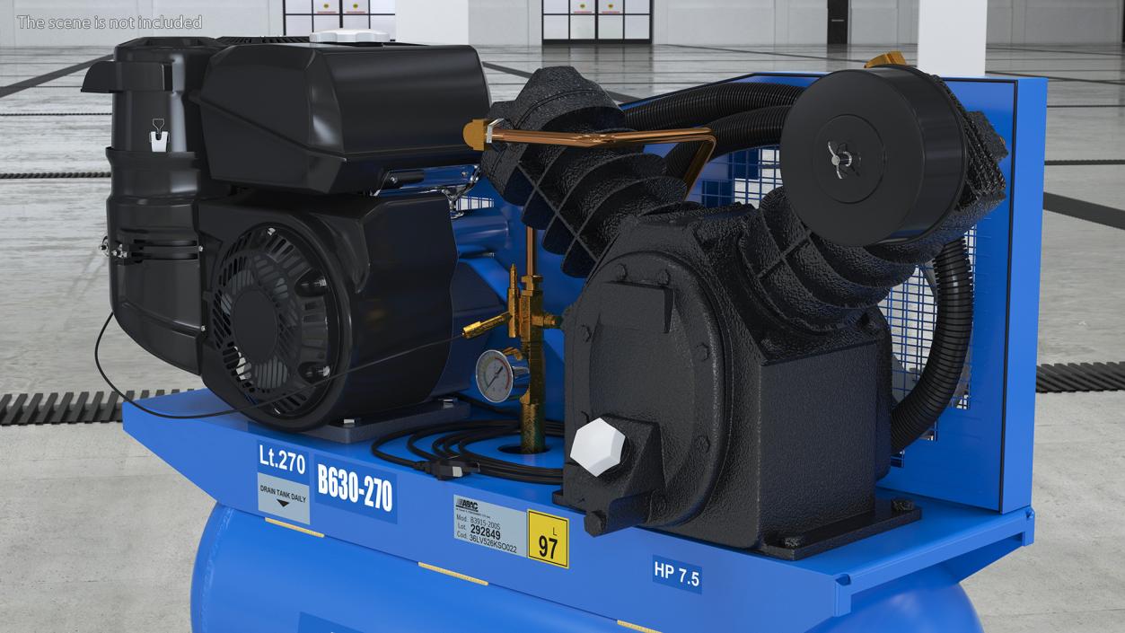 3D Air Compressor Abac 2