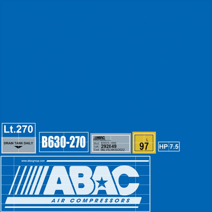 3D Air Compressor Abac 2