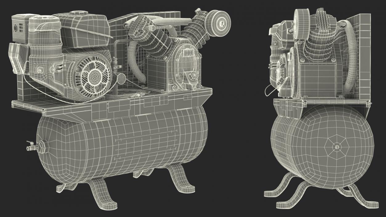 3D Air Compressor Abac 2