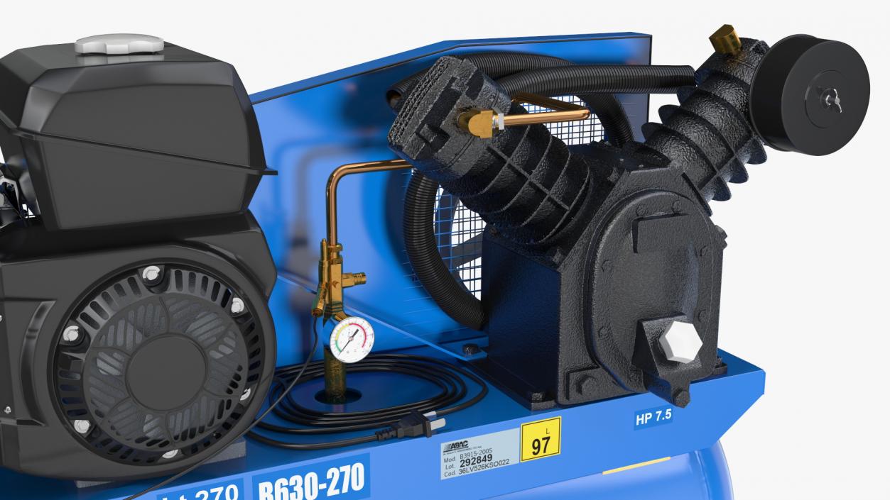 3D Air Compressor Abac 2