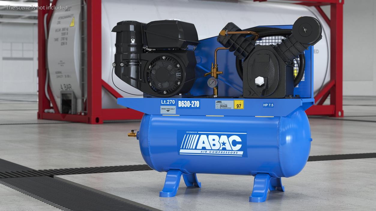 3D Air Compressor Abac 2