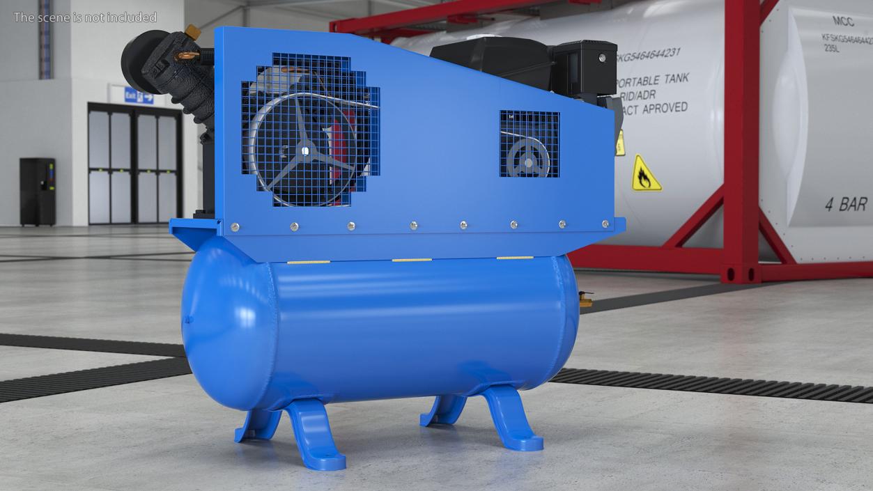 3D Air Compressor Abac 2