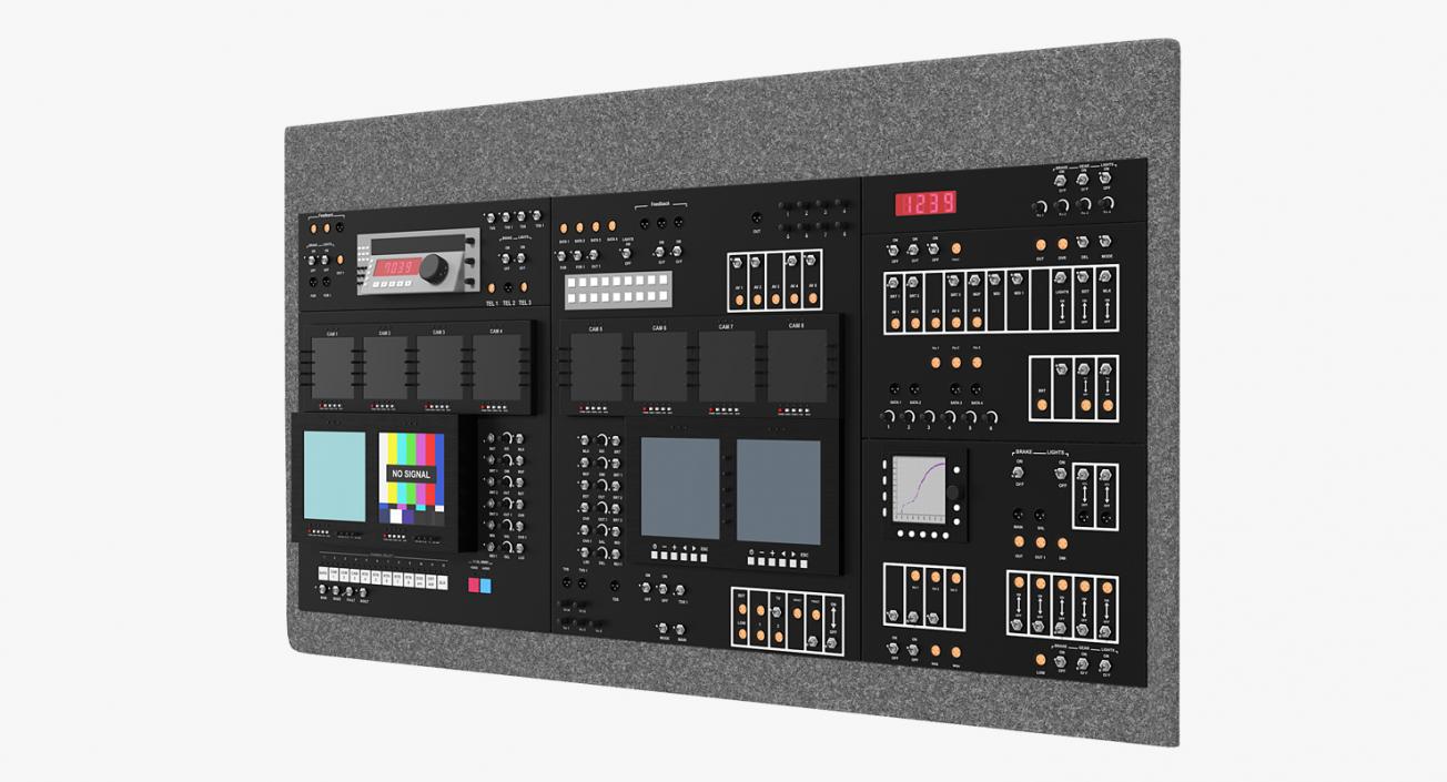 TV Dashboard 3D