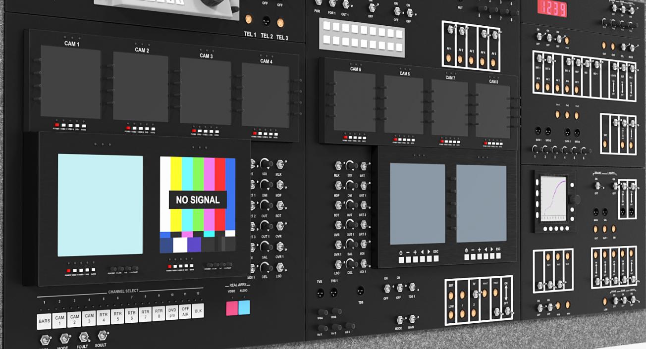 TV Dashboard 3D