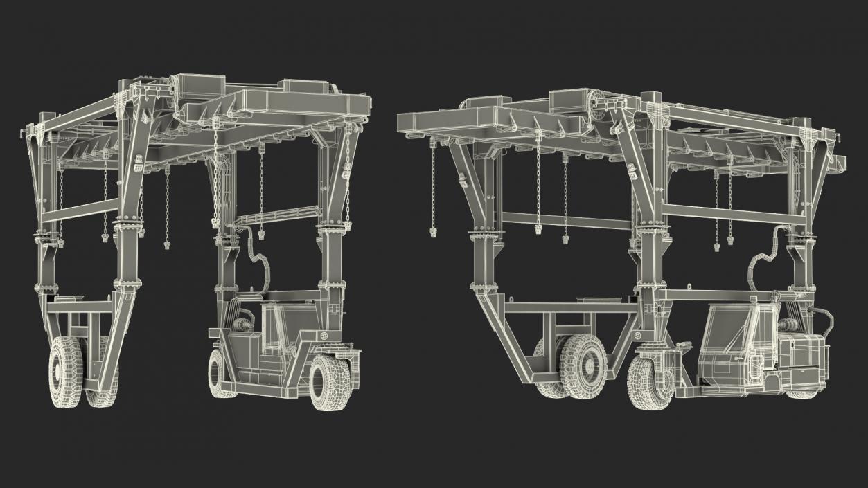 3D Straddle Carrier Combilift SC New model