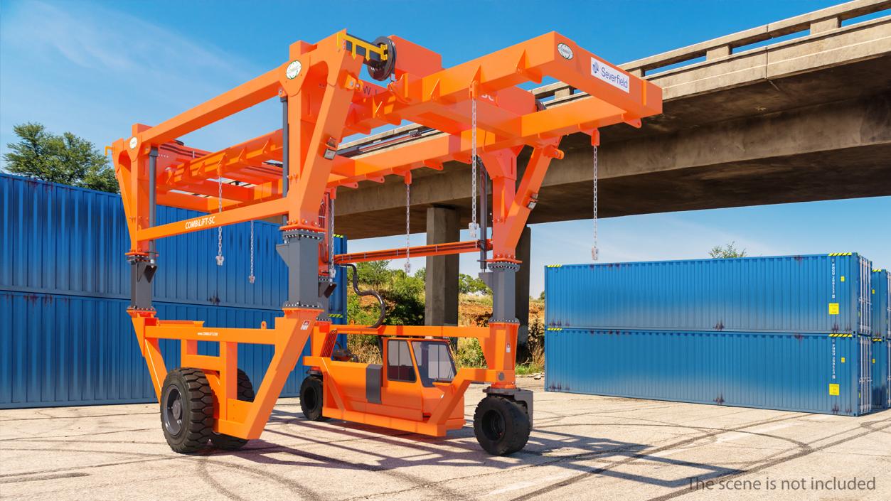 3D Straddle Carrier Combilift SC New model