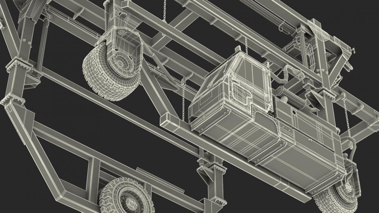 3D Straddle Carrier Combilift SC New model