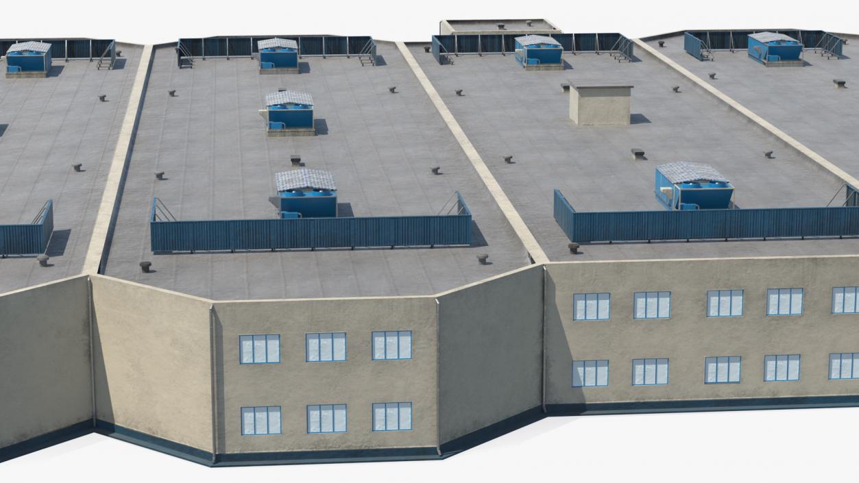 3D Industrial Building 2