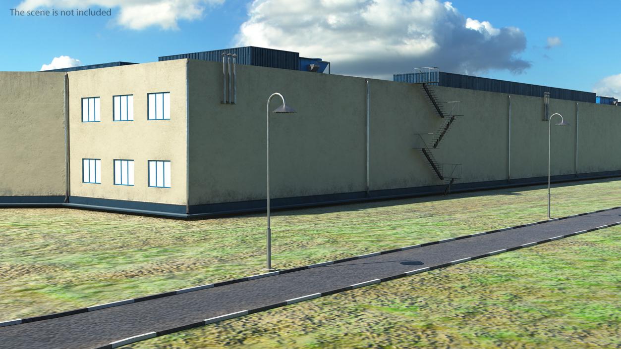 3D Industrial Building 2