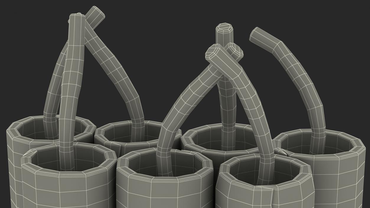 3D model Dynamite Sticks