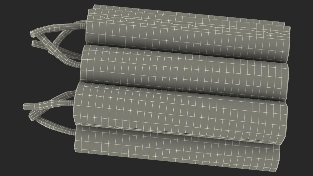 3D model Dynamite Sticks