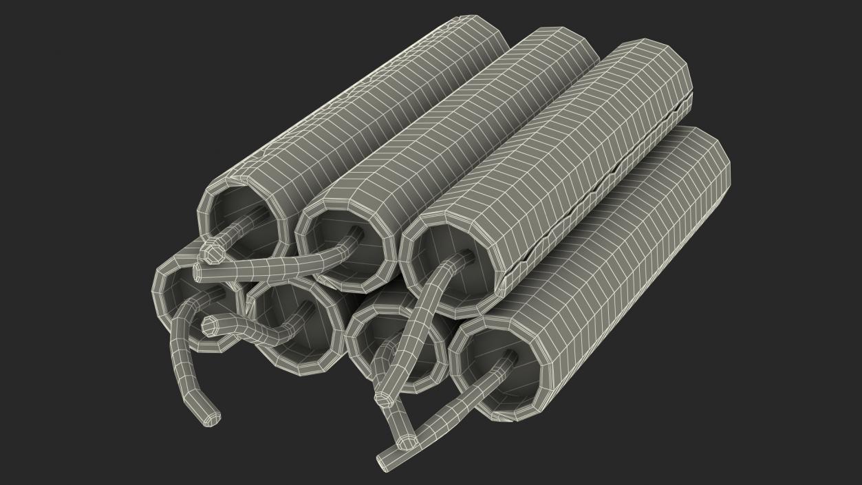 3D model Dynamite Sticks