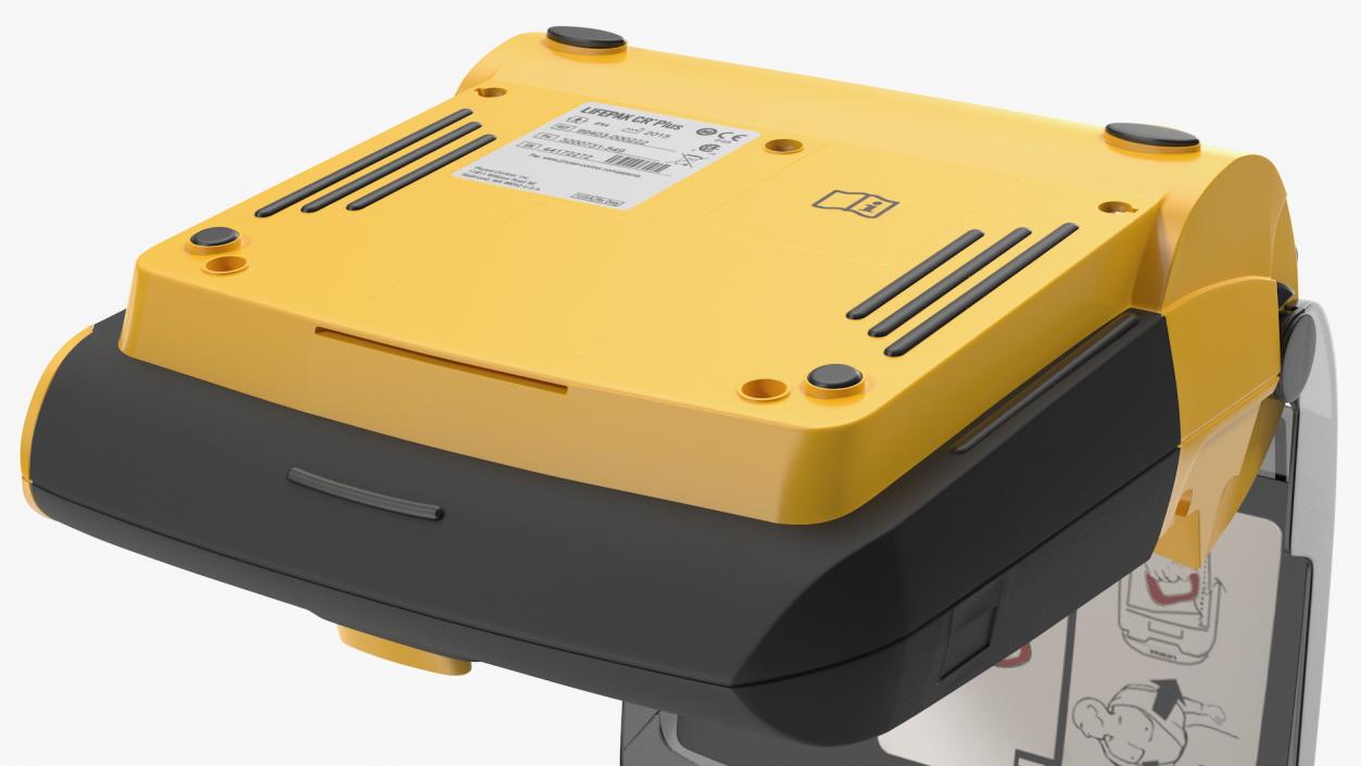 Physio Control Lifepak CR Plus AED 3D model