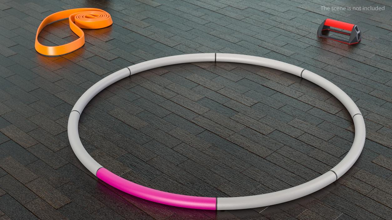 3D Weighted Fitness Hula Hoop