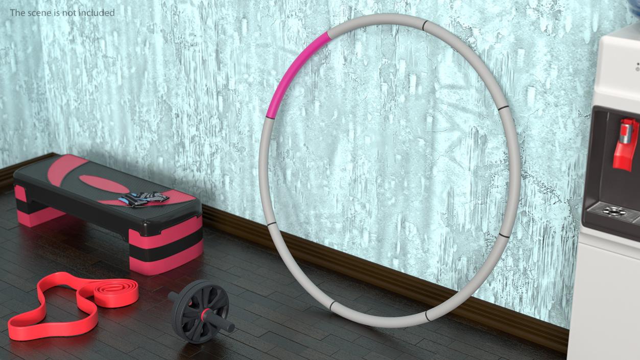 3D Weighted Fitness Hula Hoop