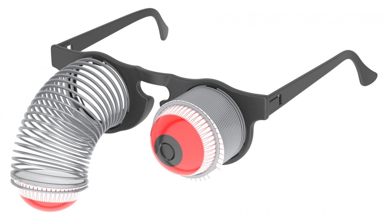 Springy Pop Out Eye Glasses 3D