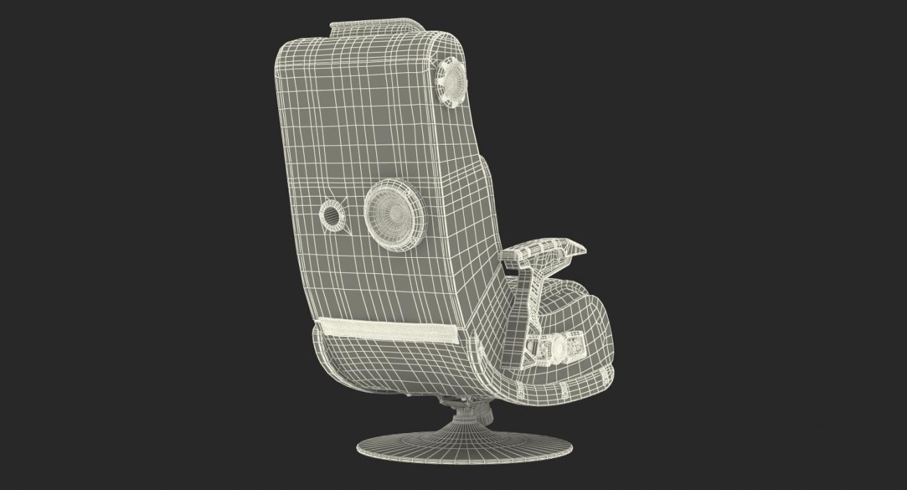 3D model Gaming Chair XRocker Pro Series Pedestal