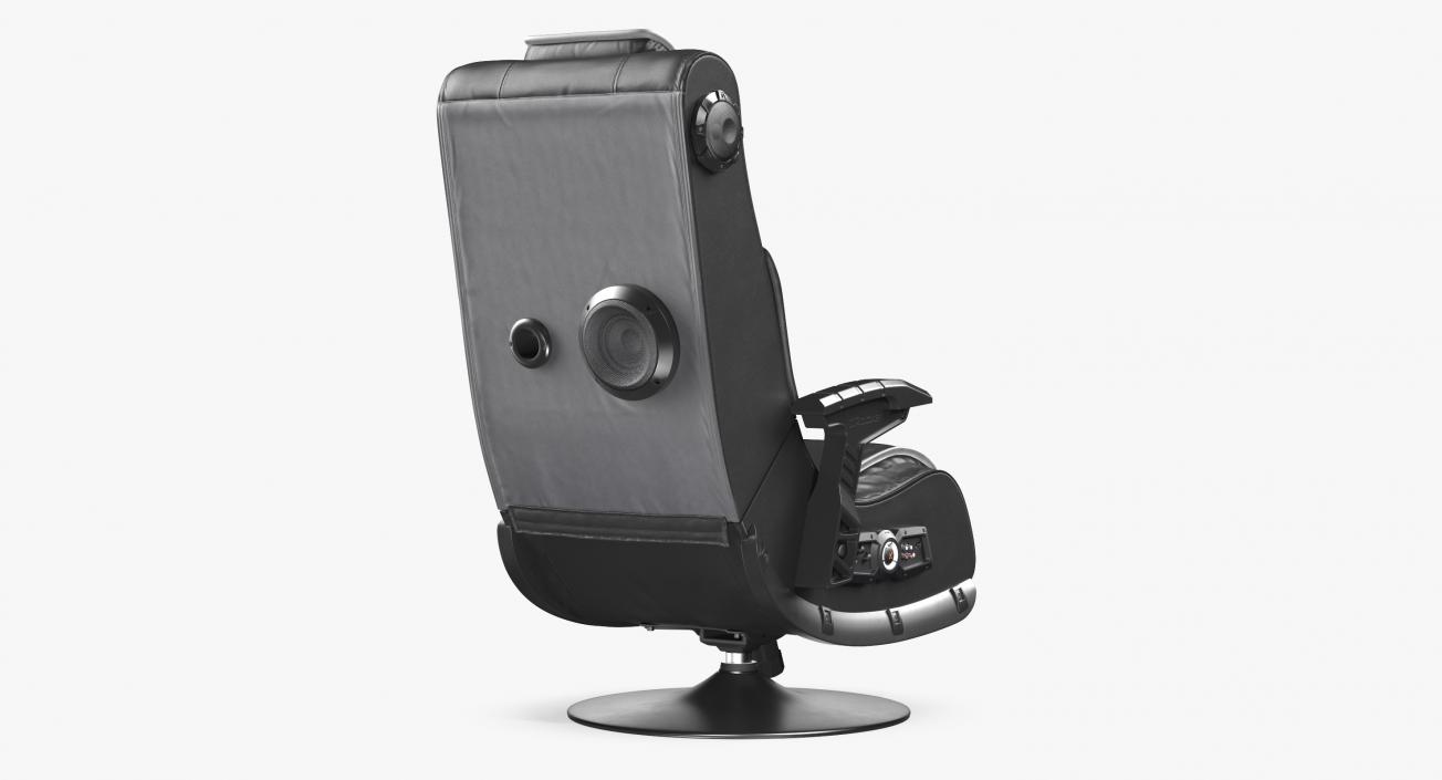 3D model Gaming Chair XRocker Pro Series Pedestal