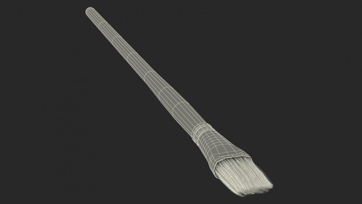 3D Artist Paint Flat Brush model