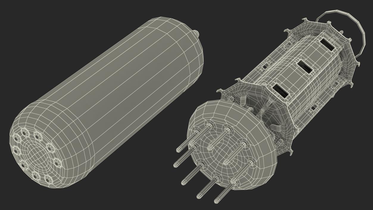 3D Tube Converter YJC with EL84 Tube model