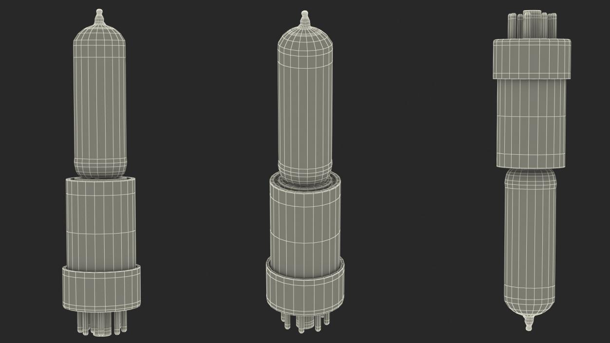 3D Tube Converter YJC with EL84 Tube model