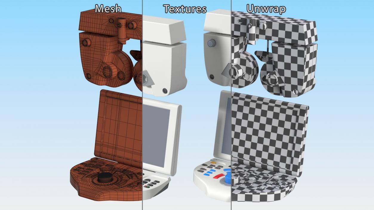 3D model Eye Diagnosis and Surgery Instruments Collection 5