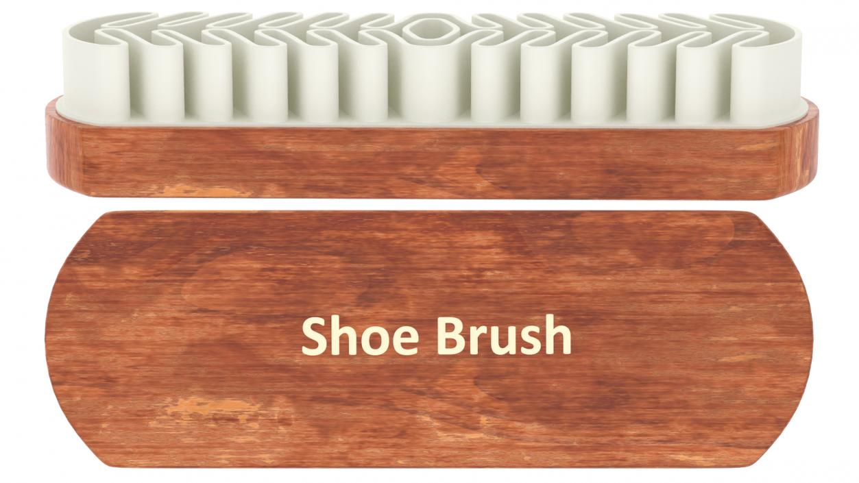 Shoe Cleaning Brushes Collection 3D