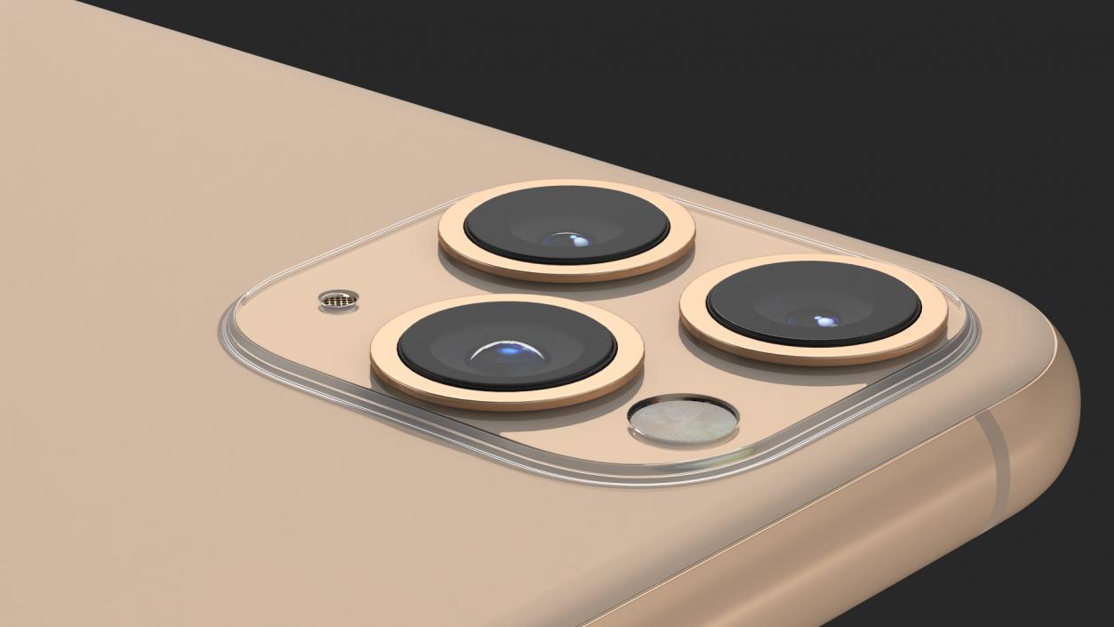 Golden Smartphone 3D