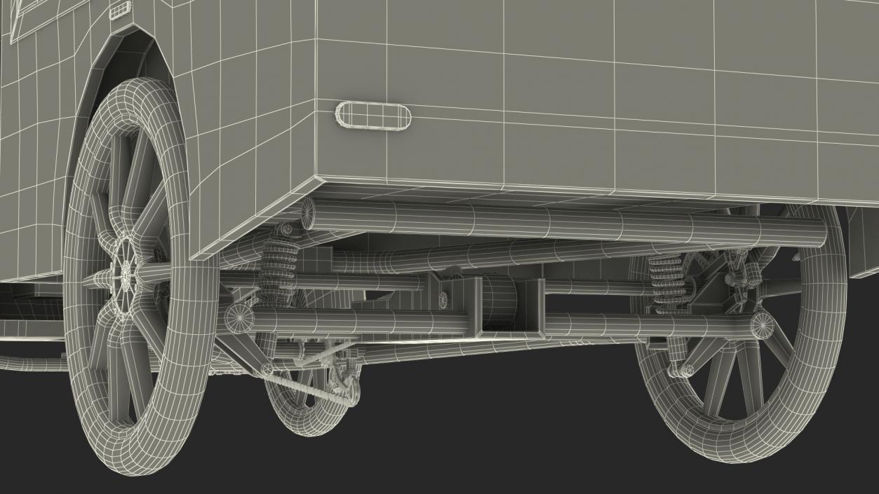 3D DPD Cargo Bike EAV model