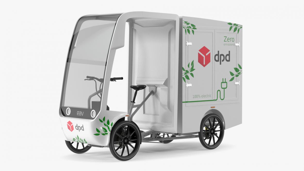 3D DPD Cargo Bike EAV model