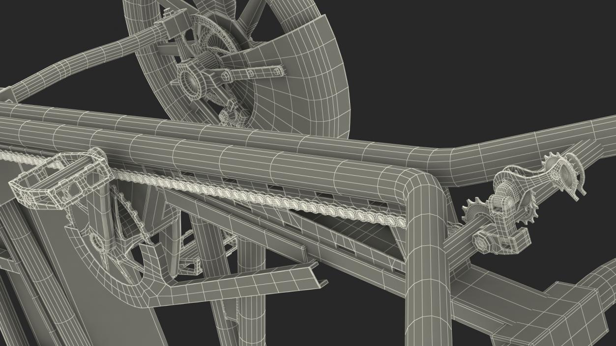 3D DPD Cargo Bike EAV model