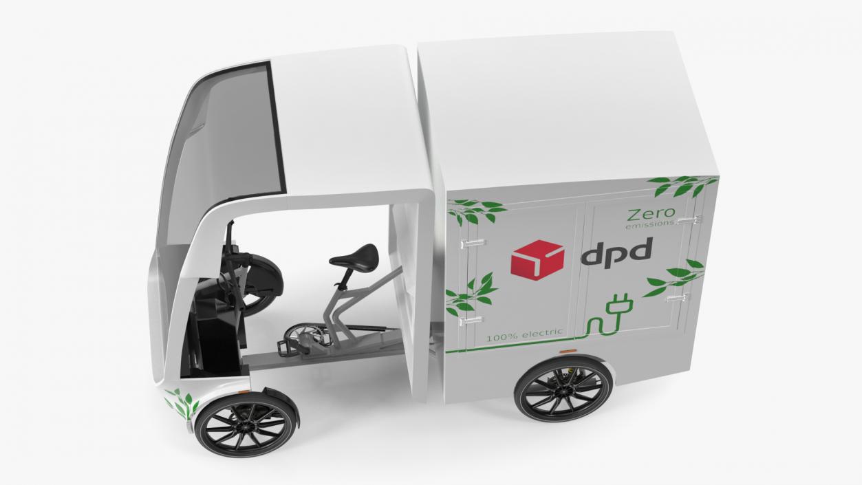 3D DPD Cargo Bike EAV model